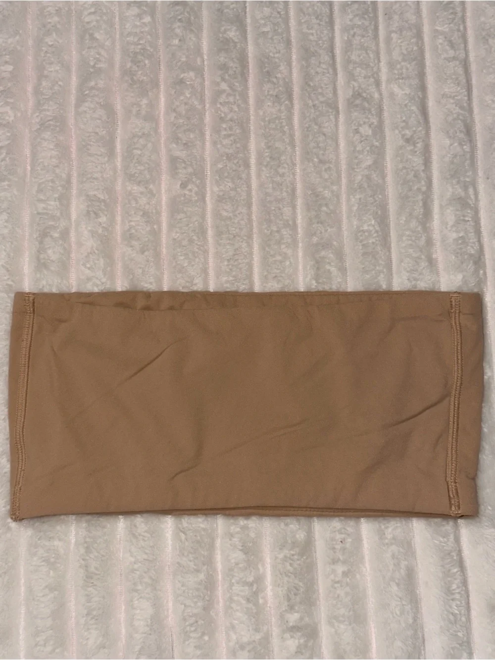 SKIMS Bandeau in Nude Tan | Size Small